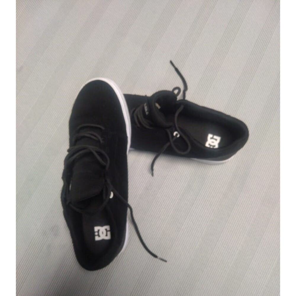 DC Men's Trase TX Black Sneaker, Size 14 M, Skate Shoes Black & White - Picture 6 of 12